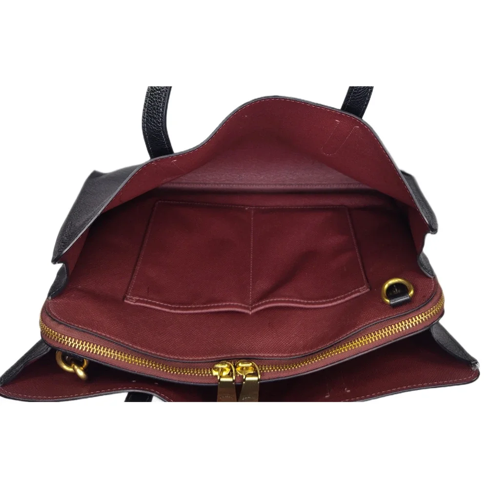 COACH Legacy Large Pebbled Leather Black Carryall 35 - Used/Good Condition - Picture 11 of 16